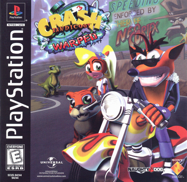 Game cover: Crash Bandicoot: Warped