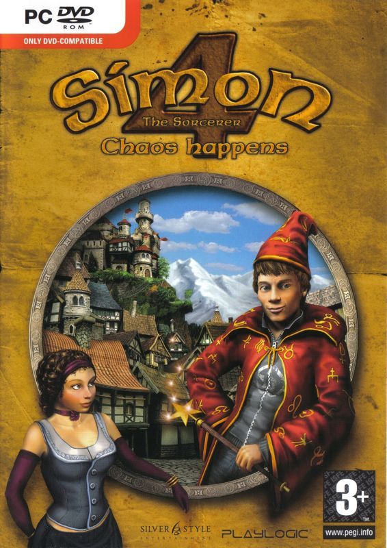 Game cover: Simon the Sorcerer 4: Chaos Happens