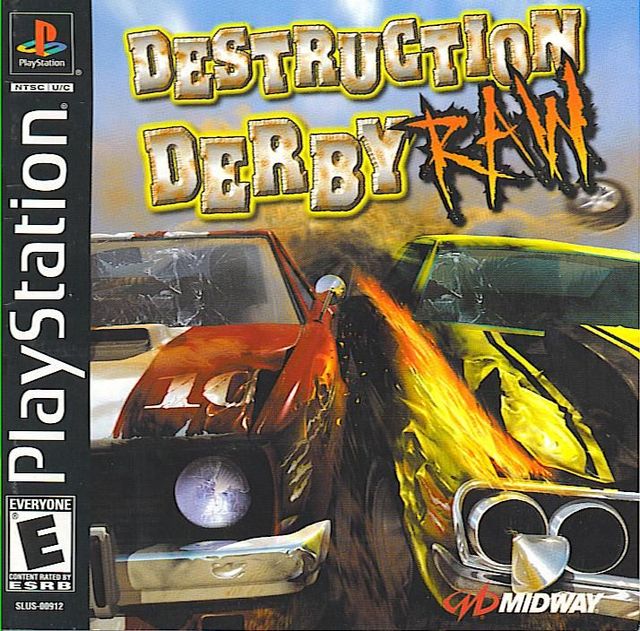 Game cover: Destruction Derby: Raw