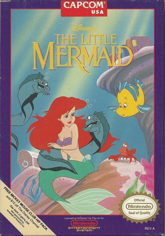 Game cover: Disney's The Little Mermaid