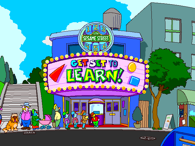 Game cover: Sesame Street: Get Set to Learn