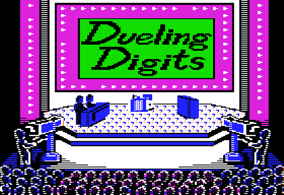 Game cover: Dueling Digits