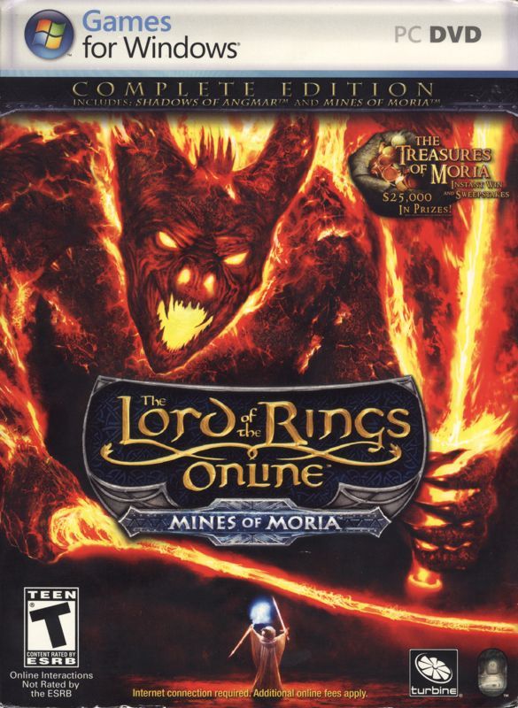 Game cover: The Lord of the Rings Online: Mines of Moria