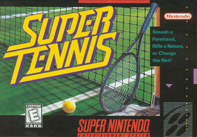 Game cover: Super Tennis