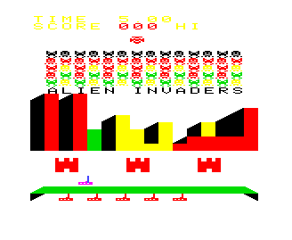 Game cover: Alien Invaders