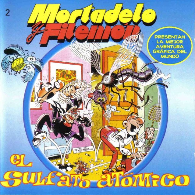 Game cover: Mortadelo y Filemón: El Sulfato Atómico