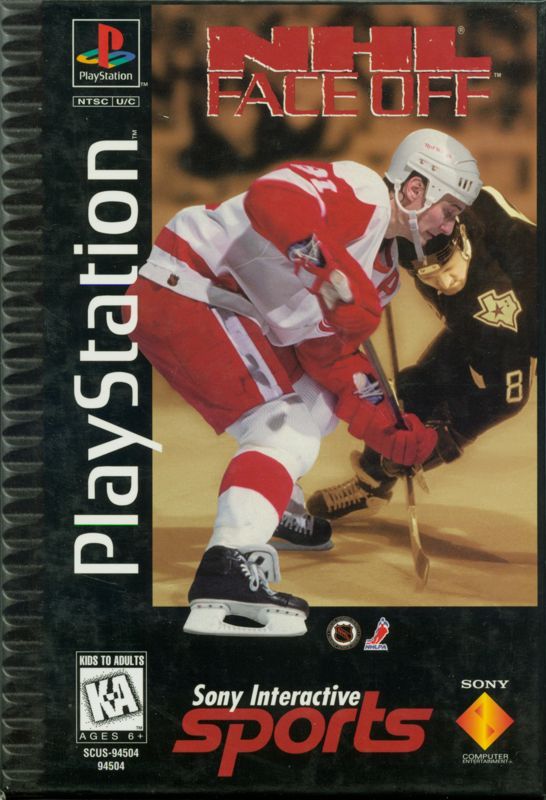 Game cover: NHL FaceOff
