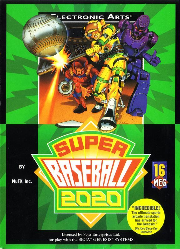 Game cover: Super Baseball 2020