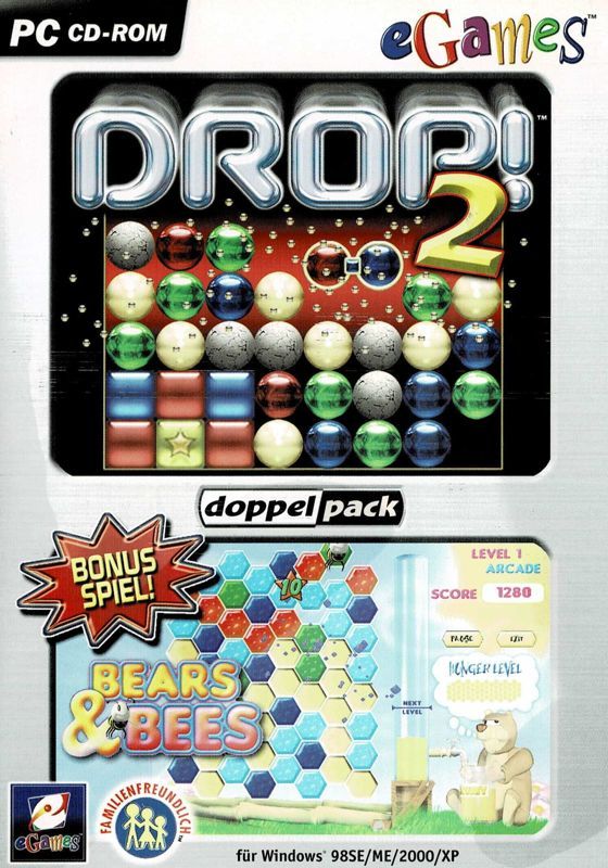 Game cover: eGames Doppelpack: Drop! 2 - Bees & Bears