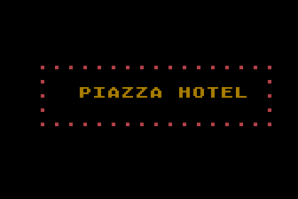 Game cover: Piazza Hotel