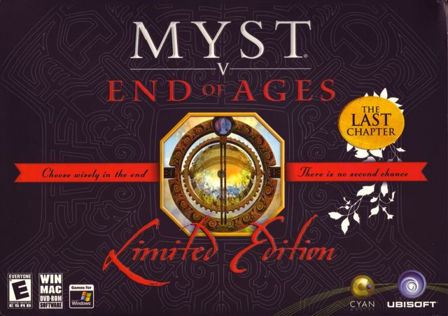 Game cover: Myst V: End of Ages (Limited Edition)