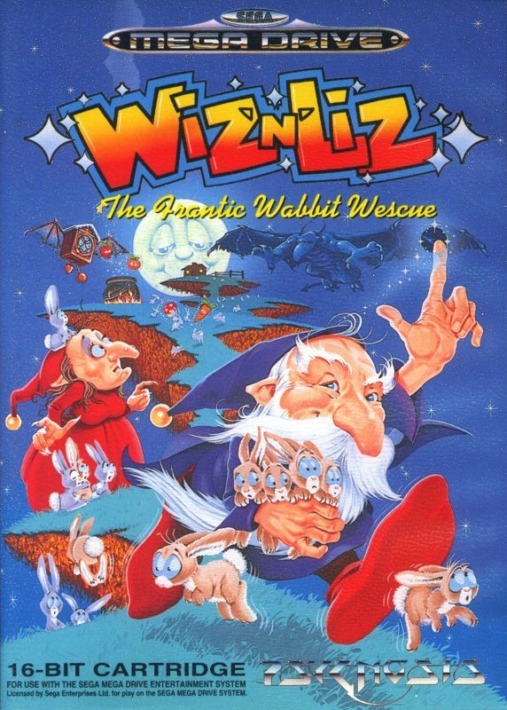 Game cover: Wiz 'n' Liz