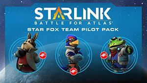 Game cover: Starlink: Battle for Atlas - Star Fox Team Pilot Pack