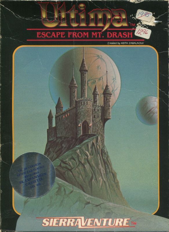 Game cover: Ultima: Escape from Mt. Drash