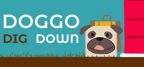 Game cover: Doggo Dig Down