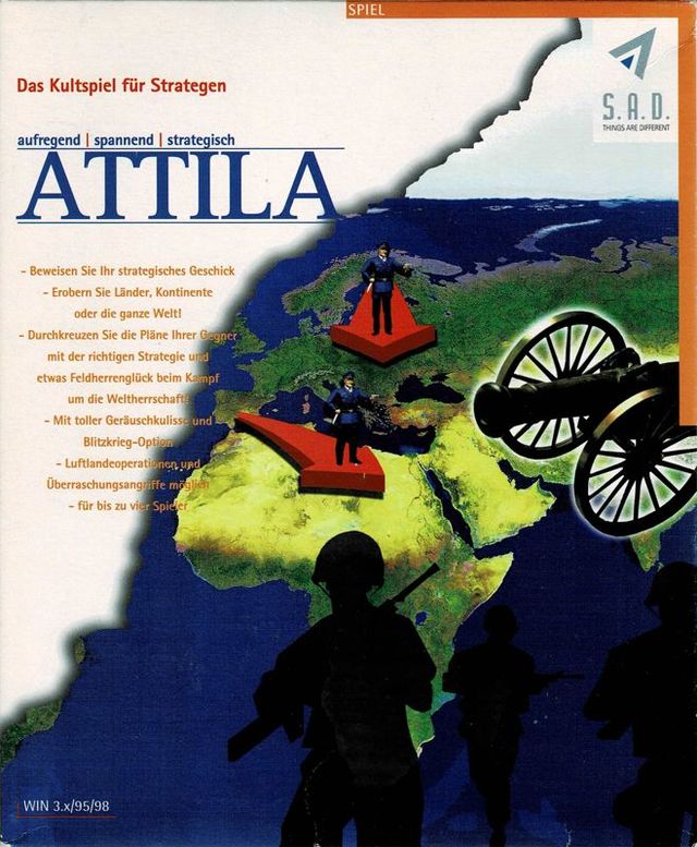 Game cover: Attila