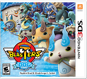 Game cover: Yo-kai Watch Blasters: White Dog Squad