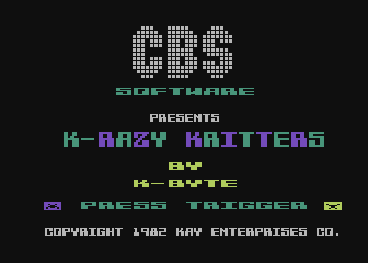 Game cover: K-razy Kritters
