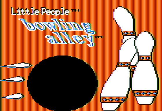 Game cover: Little People Bowling Alley