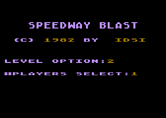 Game cover: Speedway Blast