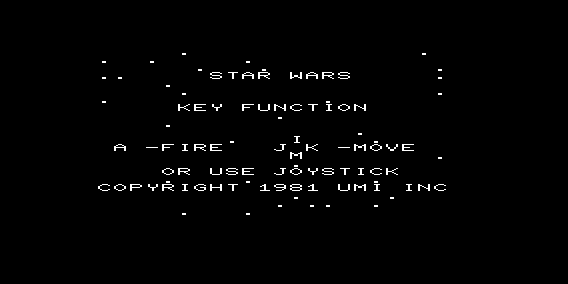 Game cover: Star Wars