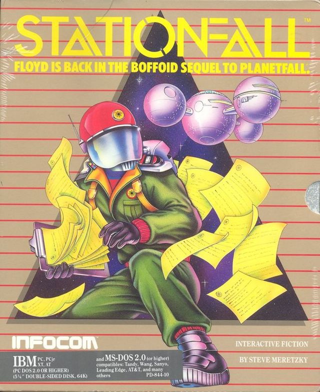 Game cover: Stationfall