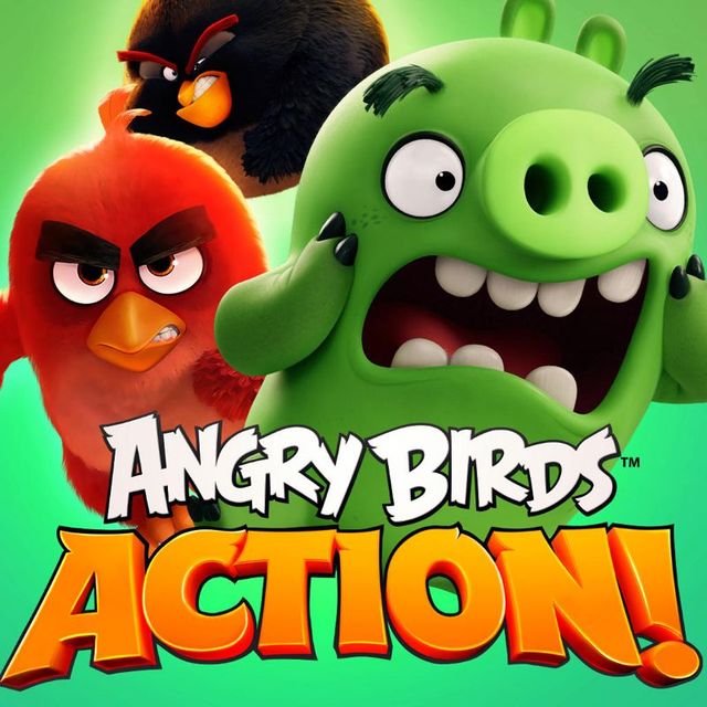 Game cover: Angry Birds: Action!
