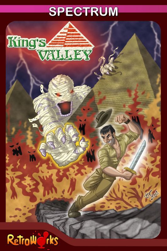 Game cover: King's Valley