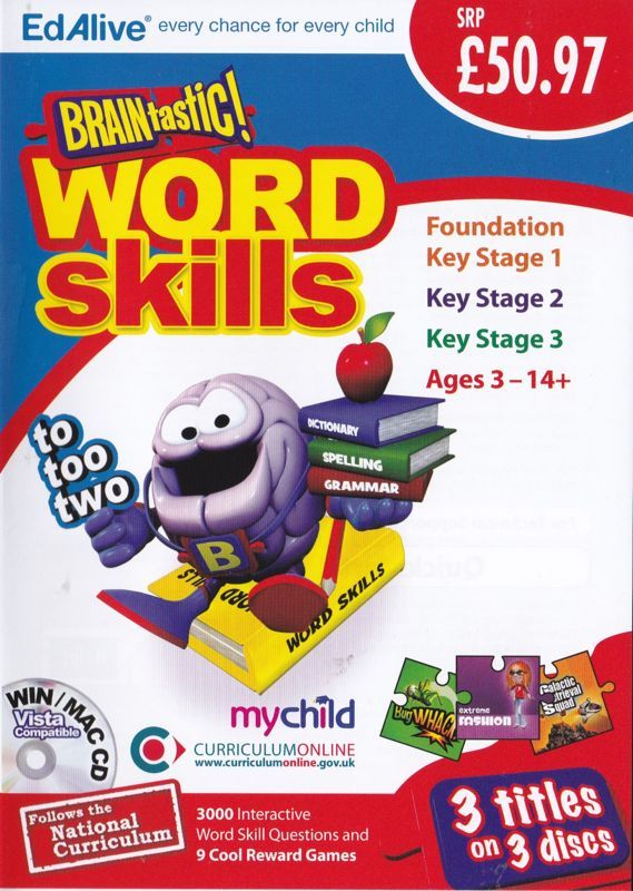Game cover: BRAINtastic! Word Skills