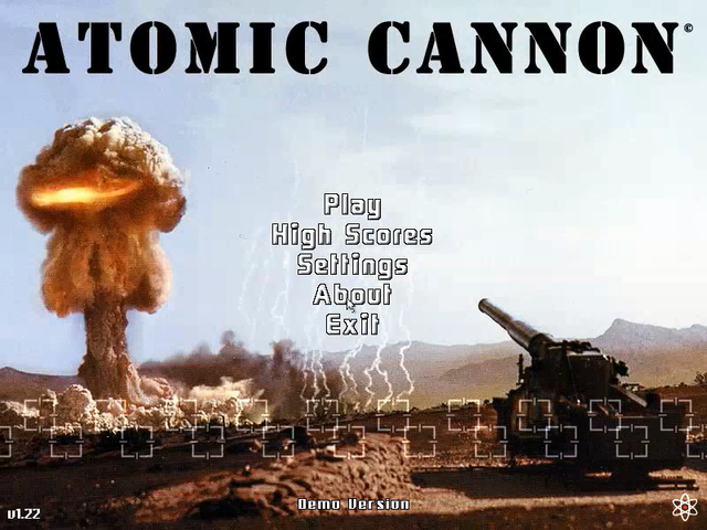 Game cover: Atomic Cannon