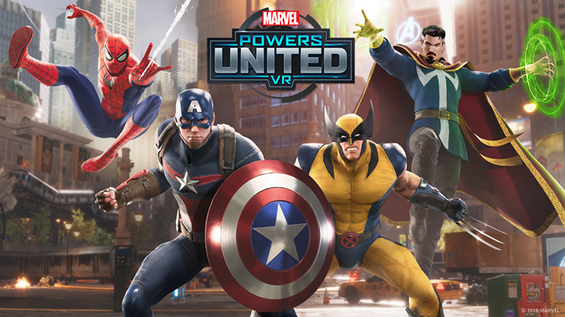 Game cover: Marvel Powers United VR