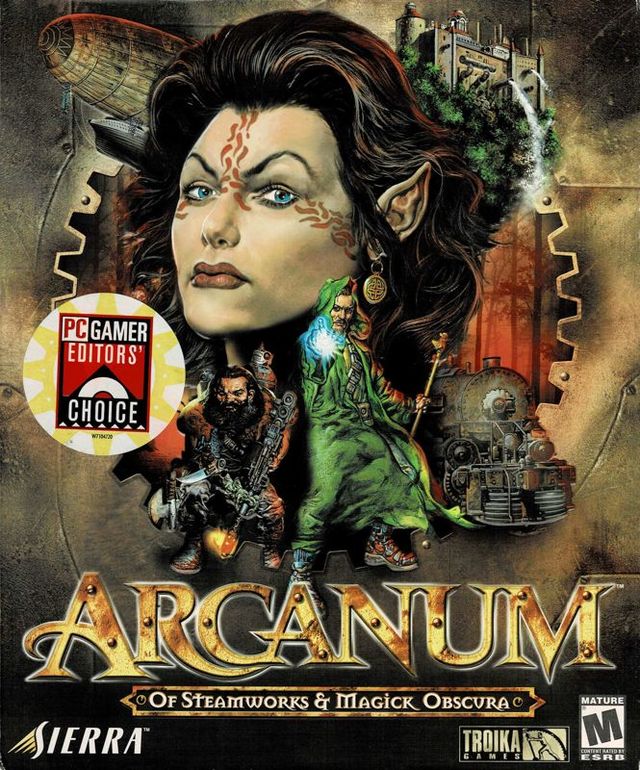 Game cover: Arcanum: Of Steamworks & Magick Obscura