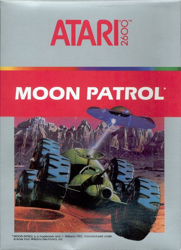 Game cover: Moon Patrol