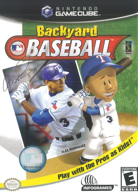 Game cover: Backyard Baseball