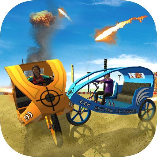 Game cover: Electric Cycle Rickshaw Fighting Contest