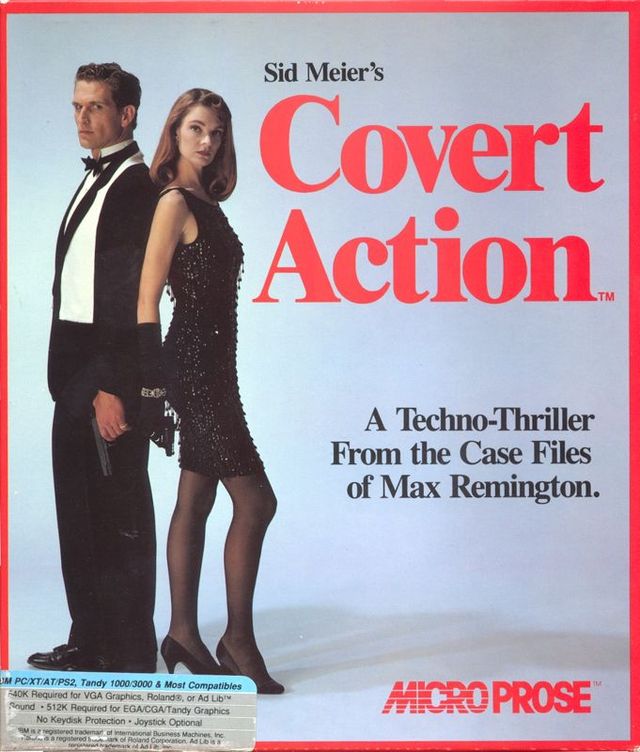Game cover: Sid Meier's Covert Action