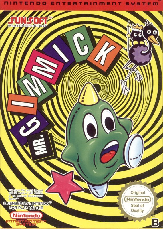 Game cover: Mr. Gimmick