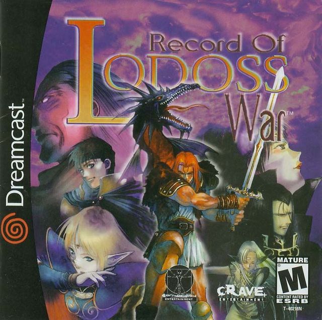 Game cover: Record of Lodoss War