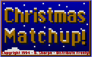 Game cover: Christmas Matchup