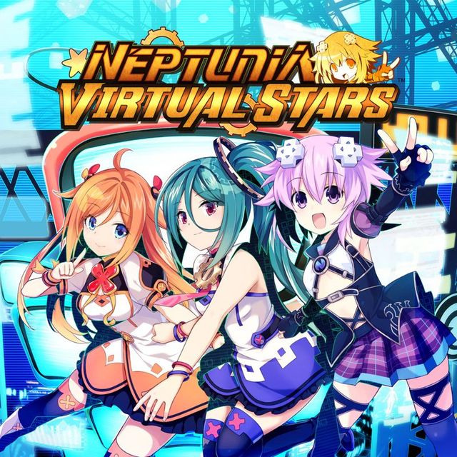 Game cover: Neptunia Virtual Stars
