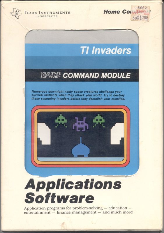 Game cover: TI Invaders