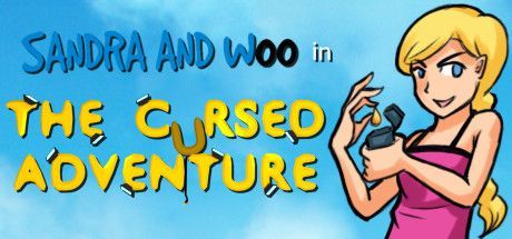 Game cover: Sandra and Woo in the Cursed Adventure