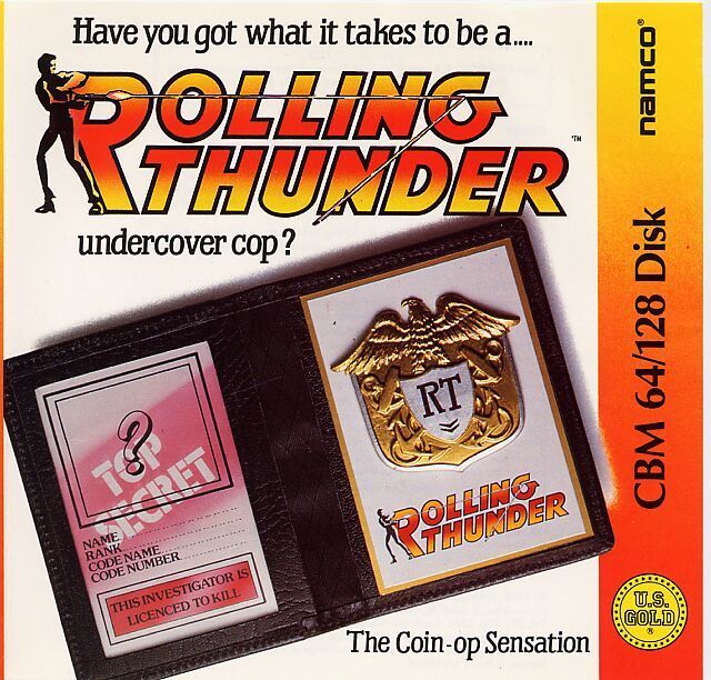 Game cover: Rolling Thunder