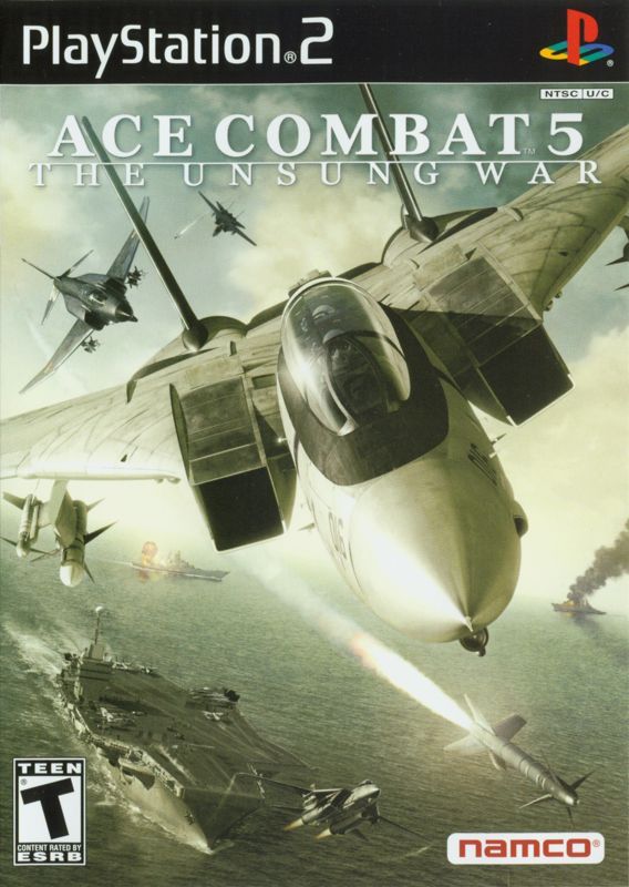 Game cover: Ace Combat 5: The Unsung War