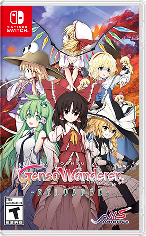 Game cover: Touhou: Genso Wanderer - Reloaded