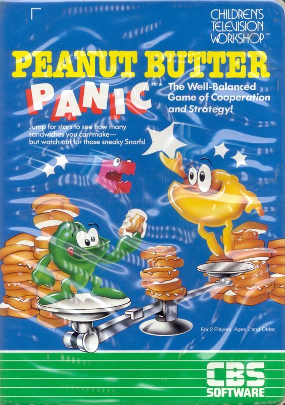 Game cover: Peanut Butter Panic