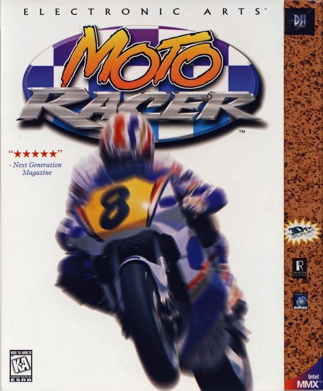 Game cover: Moto Racer