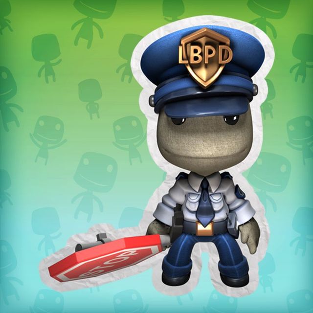 Game cover: LittleBigPlanet 2: Police Officer Costume