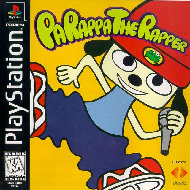 Game cover: PaRappa the Rapper