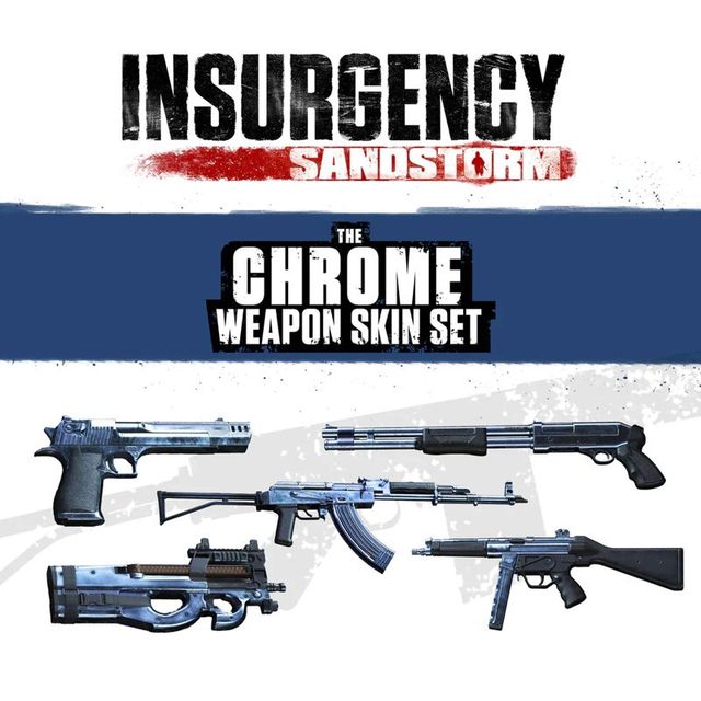 Game cover: Insurgency: Sandstorm - The Chrome Weapon Skin Set